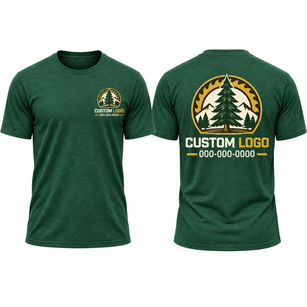 Premium Custom Dri-Blend Short Sleeve Tshirts