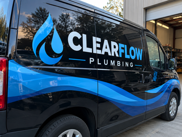 AI-generated illustrative example of wrap printing services; fictional example business.